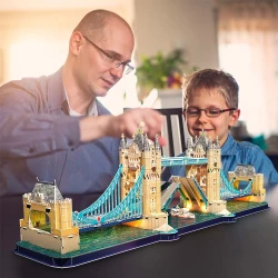 Пазл 3D Cubic Fun Tower Bridge, 222 элементов купить в Кишиневе. Фото 4