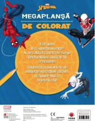 Раскраска Marvel Человек-паук. Мегаплакат для рисования. 6 метров купить в Кишиневе. Фото 2