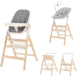 Стульчик для кормления 4 в 1 Carrello Ergo Carbon Grey купить в Кишиневе. Фото 3