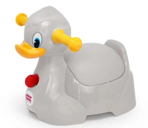 Горшок для детей Ok Baby Quack Grey, 18 мес+ купить в Кишиневе. Фото 1