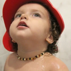 Ожерелье из янтаря BabyJem Multicolor купить в Кишиневе. Фото 2