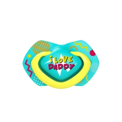 Пустышка силиконовая симметричная Canpol Neon Love 18+ мес. 2 шт купить в Кишиневе. Фото 4