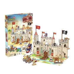 Puzzle 3D Cubic Fun Pirate Knight Castle, 183 elemente cumpăra în Chișinau. Foto 2