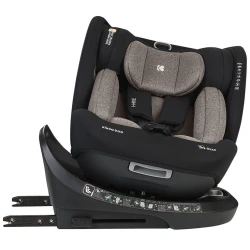 Scaun auto 40-150 cm (i-Size) Isofix KikkaBoo i-Hike Beige, rotativ 360 cumpăra în Chișinau. Foto 12