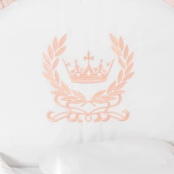 Комплект в кроватку 8 предметов PernaMea Royal Roz купить в Кишиневе. Фото 4