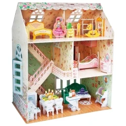 Puzzle 3D Cubic Fun Dreamy Dollhouse, 160 elemente cumpăra în Chișinau. Foto 3