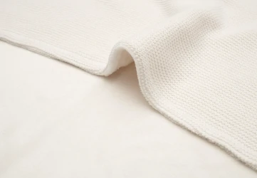 Păturică Jollein Basic Knit Ivory & Coral/Fleece, 100x150 cm cumpăra în Chișinau. Foto 5