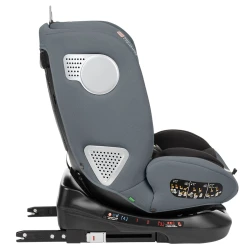 Scaun auto 40-150 cm (i-Size) Isofix Kikkaboo i-Moove Dark Grey, rotativ 360 cumpăra în Chișinau. Foto 6