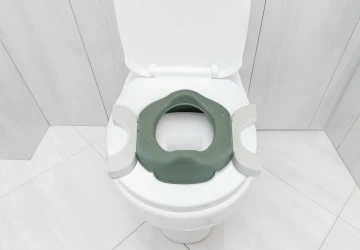 Горшок портативный 2in1 BabyJem Portable Seat Soft Green с 5 пакетами, 15 мес+ купить в Кишиневе. Фото 4