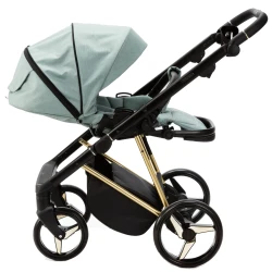Коляска 2/1 Adamex Blanc Special Edition Green купить в Кишиневе. Фото 5