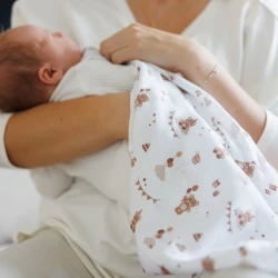 Pelinci din bumbac BabyOno Extra Soft Brown (70x70 cm), 3 buc. cumpăra în Chișinau. Foto 8