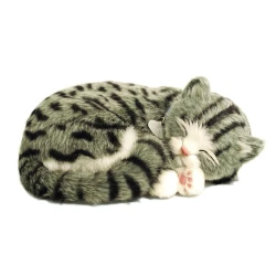 Мягкая игрушка Perfect Petzzz Kitten Tabby Bundle Grey, 26 см купить в Кишиневе. Фото 1