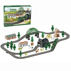 Железная дорога с поездом Essa Toys Electric Rail Train Green купить в Кишиневе. Фото 3