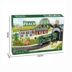 Железная дорога с поездом Essa Toys Electric Rail Train Green купить в Кишиневе. Фото 2