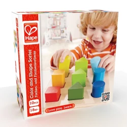 Игрушка-сортер Hape Color & Shape Sorter купить в Кишиневе. Фото 3