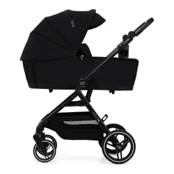 Cărucior 2/1 KinderKraft YOXI Pure Black, negru cumpăra în Chișinau. Foto 1