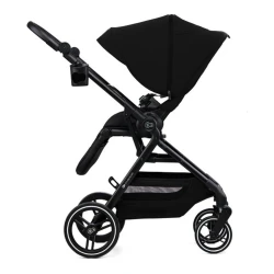 Cărucior 2/1 KinderKraft YOXI Pure Black, negru cumpăra în Chișinau. Foto 4