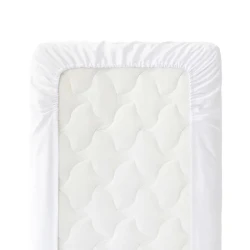 Простыня на резинке Perina Sateen Premium Белый, 120x60 см купить в Кишиневе. Фото 3