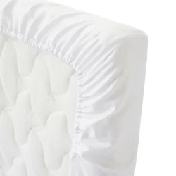 Простыня на резинке Perina Sateen Premium Белый, 120x60 см купить в Кишиневе. Фото 4