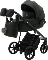 Carucior 3 in 1 Adamex Porto Lux Black cumpăra în Chișinau. Foto 1