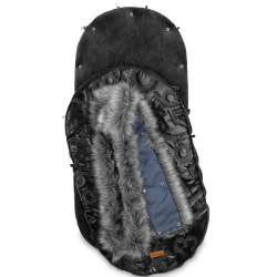 Зимний чехол для коляски Caretero Aspen Black, 95x45 см купить в Кишиневе. Фото 2