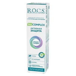 Pasta de dinți R.O.C.S. BIOCOMPLEX Protecție activă (12 ani +) cumpăra în Chișinau. Foto 2