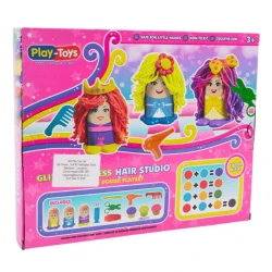 Set de creație Play Toys Glitter Princess Hair Studio cumpăra în Chișinau. Foto 4