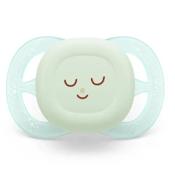 Ортодонтические силиконовые соски Philips Avent Start Nighttime Sleep (0–2 мес.), 2 шт. купить в Кишиневе. Фото 5