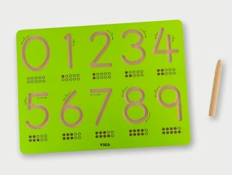 Развивающая игрушка Viga Number Tracing Board купить в Кишиневе. Фото 1