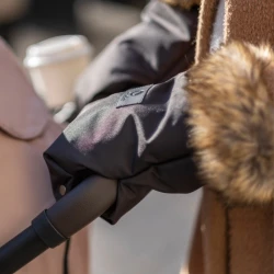 Manusa pentru carucior Lionelo Handmuff Black, 34x44 cm cumpăra în Chișinau. Foto 7