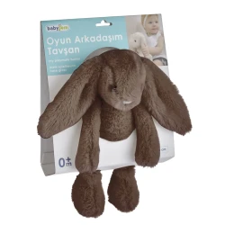 Jucărie de pluș BabyJem The Beast Bunny Dark Brown, 30 cm cumpăra în Chișinau. Foto 2