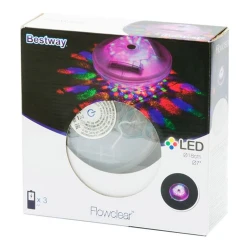 Плавающий светодиодный светильник для бассейна Bestway Flowclear 58419, разноцветный купить в Кишиневе. Фото 4
