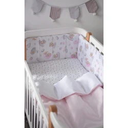 Lenjerie de patut Veres Sleepy Moon Pink-2 (6 piese), 120x60 cm cumpăra în Chișinau. Foto 1