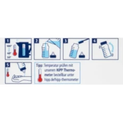 Смесь для новорожденных HiPP 1 Anti-Reflux Special Formula (0+ мес), 300 г купить в Кишиневе. Фото 2