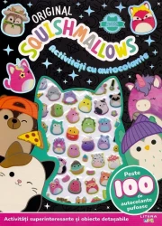 Книга ORIGINAL SQUISHMALLOWS. Задания с наклейками купить в Кишиневе. Фото 1