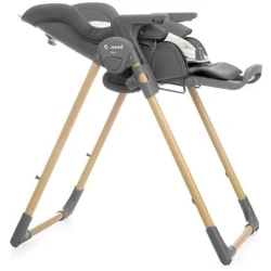 Scaun de masa 2 in 1 Jane Mila Leatherette Pale cumpăra în Chișinau. Foto 5