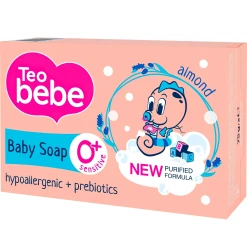 Мыло Teo Bebe Almond Oil, 75 г купить в Кишиневе. Фото 1