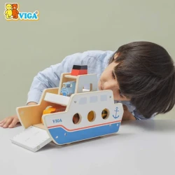 Развивающая игрушка Viga Car Ferry купить в Кишиневе. Фото 4
