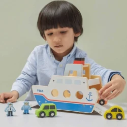 Развивающая игрушка Viga Car Ferry купить в Кишиневе. Фото 3