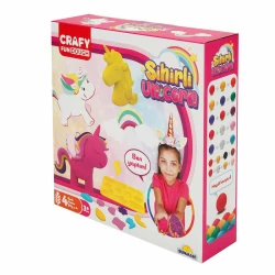 Набор для лепки Crafty Dough Magical Unicorn, 11 элементов купить в Кишиневе. Фото 3