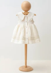 Rochiță fără mânecă Mymio Beige & Ivory (9-12L) cumpăra în Chișinau. Foto 1