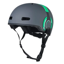 Защитный шлем Micro ABS Headphone M Grey & Green купить в Кишиневе. Фото 1