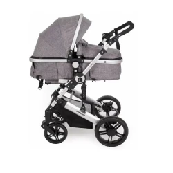 Коляска 3 в 1 трансформер KikkaBoo Darling Dark Grey купить в Кишиневе. Фото 2