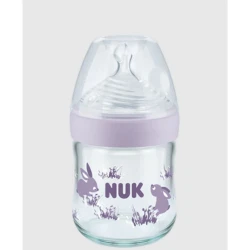 Biberon din sticlă NUK Nature Sense 120 ml cumpăra în Chișinau. Foto 3