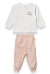 Пижама BabyCosy Princess Ivory & Beige (3-6М) купить в Кишиневе. Фото 1