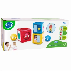 Turn de joacă din cuburi și bile „Sortează și depozitează” Hola Toys cumpăra în Chișinau. Foto 4