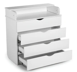 Комод-пеленальный столик PernaMea HappyBaby Standart 800 PAL White купить в Кишиневе. Фото 3