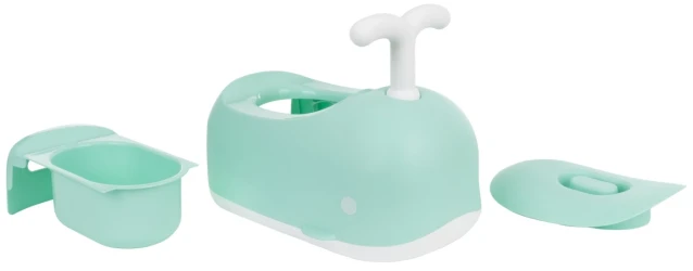 Oliță pentru copii KikkaBoo Whale Green, 12 luni + cumpăra în Chișinau. Foto 6