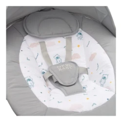 Leagăn pentru bebeluși New Baby Teddy Plus cu vibrații, gri cumpăra în Chișinau. Foto 2