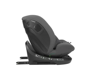 Scaun auto 40-150 cm (i-Size) Isofix Kikkaboo i-Hike Dark Grey, rotativ 360 cumpăra în Chișinau. Foto 10